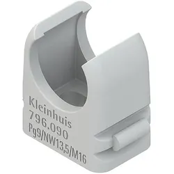 100St. RO-CLIP Rohrabstandschelle für Rohr M16 (16mm), Rohrschelle