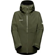 Mammut Crater IV HS Kapuzenjacke dark marsh S