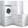 laundreezy Mehrzweckschrank-Set 150 x 200 x 68 cm Weiß