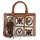 Valentino Tyle Henkeltasche Kunstleder Beige/Braun
