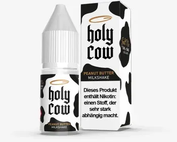 Peanut Butter Milkshake NicSalt Liquid by Holy Cow 10ml / 10mg