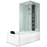 AcquaVapore Dusche Wanne Kombination K05-L03-EC 180x90