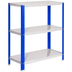 SimonRack Metallregal mit Schrauben für Haus Simonhome3 Regale. Farbe:AZUL/BLANCO900x800x400