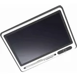 Dioche Elektrischer Notizblock 9 Zoll Elektronischer Notizblock LCD Zeichenblock Geschäftsbedarf Handmalwerkzeug (Schwarz (mit Kunstledertasche)) (schwarz (mit Lederetui))