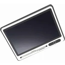 Dioche Elektrischer Notizblock 9 Zoll Elektronischer Notizblock LCD Zeichenblock Geschäftsbedarf Handmalwerkzeug (Schwarz (mit Kunstledertasche)) (schwarz (mit Lederetui))