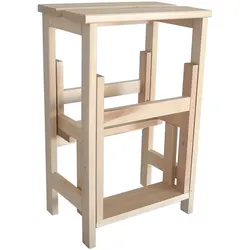 Radius Design - Hockerleiter, Buche, natur