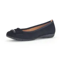 Gabor Klassische Ballerinas, Frauen Flats,Ballett-Schuhe,Ballet-Flats,Ausgehschuhe,Abendschuhe,Slip-ons,Ballerinen,schwarz,38.5 EU / 5.5 UK