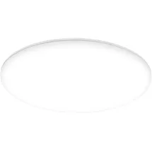 Briloner - LED Deckenlampe Bad mit indirektem Licht, Staub- Spritzwasserschutz, neutralweiß, Deckenleuchte, LED Panel, Badlampe, Badezimmerlampe, Küchenlampe, Feuchtraumleuchte, 29x5,5 cm, Weiß