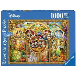 Ravensburger Puzzle Puzzle Die schönsten Disney Themen, 1000 Puzzleteile