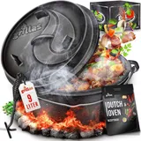 grillas Dutch Oven 9 l Gusseisen