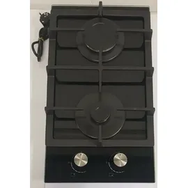 Hirogas Gaskochfeld 2 Brenner Glaskeramik