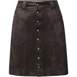 STREET ONE Veloursrock Damen Braun 44