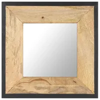 VidaXL Spiegel 50x50 cm Mango Massivholz