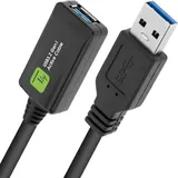 TECHLY Verlängerungskabel USB3.2 SuperSpeed+ 5m - Digital/Daten - Verlängerungsk
