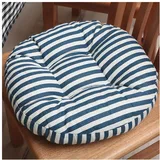 Rundes Sitzkissen, Waschbare Weiche Sitzkissen Komfort Stuhlauflage als Stuhl Kissen für Outdoor Indoor Gartenstuhl, Küche Esszimmerstuhl(Color 4,Diameter: 37CM)