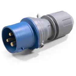 CEE-Stecker McPower, IP44, 250V, 16A, 3-polig, IP44