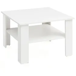 KADIMA DESIGN Couchtisch NIDDA Holz: Sonoma Eiche, Melaminharzbeschichtung, kratzfest, Ablagefläche, 60 kg Belastbarkeit.