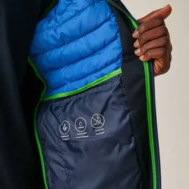 Regatta Hooded Leedre Hybrid Jacke - Olympian Blue / Navy - M