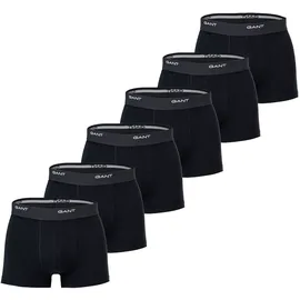 GANT Boxershort 6er Pack schwarz M