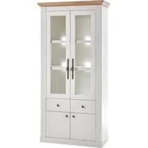 OTTO home Vitrine Westminster 97 x 42 x 202 cm Weiß