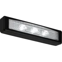 Briloner Mobiles LED-Licht Pusi Schwarz 3-flammig 0,06 W