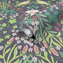 Marburg Vliestapete Floral Ornamente Blumen Ranken Vögel 10,00 m x 0,64 m 47621