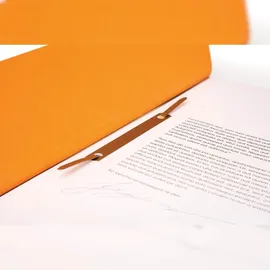 Falken Ösenhefter 80003924 A4 ganzer Deckel orange,