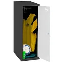 Simonrack Spind SIMONLOCKER DISM SINGLE anthrazit, weiß 8425437108563, 1