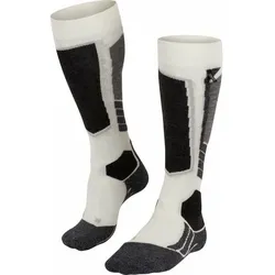 Falke SK2 Intermediate Damen Skiing Kniestrümpfe woolwhite (2060) (2060) 35-36