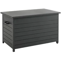 Brafab Gartentruhe Gäster Small von Brafab aus Aluminium, modern, anthrazit, mit Rädern und Gasdruckfeder