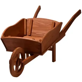 Dobar Pflanzschubkarre 130 x 40 x 40 cm Braun