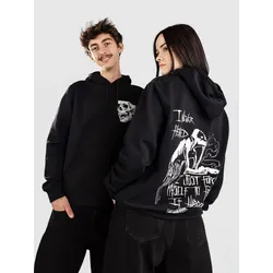Any Means Necessary To Forget Hoodie black Gr. L