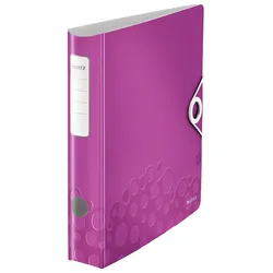Leitz Ordner Active WOW 180° schmal pink