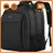 matein Laptop Rucksack Herren, Groß Rucksack 17,3 Zoll Schulrucksack Laptoptasche mit USB Ladeanschluss Anti Diebstahl