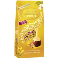 Lindt Lindor Mango Passionsfrucht Vollmilch-Schokolade Beutel 137g