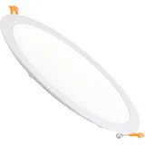 efectoLED LED Einbaustrahler flach 24W Rund SuperSlim Ausschnitt - 275 mm 5000K Kaltweiß