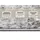 HANSE HOME Teppich HANSE HOME "Style", grau (grau,beige), B:67cm H:13mm L:120cm, Polyester, Teppiche, Teppich, Vintage, Kurzflor, Orient Optik, pflegeleicht, robust, glänzend