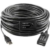 Alfa Network AUSBC-20M - Aktives USB 2.0 Verlängerungskabel, 20 Meter, USB Kabel