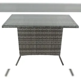 VCM Raloso Gartentisch 114 x 64 x 74 cm Grau