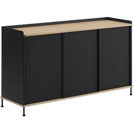 Muuto Enfold Sideboard 148 x 85 cm Eiche geölt / Anthrazit