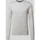 Scotch & Soda Herren Strickpullover mit Logo-Stitching Modell Core Hellgrau, M