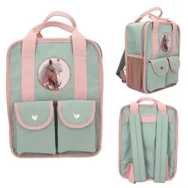 DEPESCHE Miss Melody Romantic Fields grün und rosa