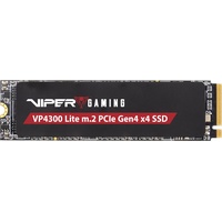Patriot Viper VP4300 Lite 1TB, M.2 2280 / M-Key / PCIe 4.0 x4, Kühlkörper (VP4300L1TBM28H)