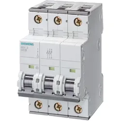 1St. Siemens 5SY4306-7 Leitungsschutzschalter 400V 10kA, 3-poli