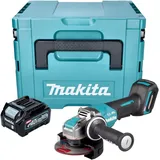 Makita ga 047 GD101 Akku Winkelschleifer 40 v max. 125 mm x-lock Brushless - 1x Akku 2,5 Ah - ohne Ladegerät