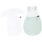 Träumeland LIEBMICH Schlafsack Set Wolke mint ((Packung 3-tlg 3er-Pack))
