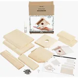 Creativ Company Vogelhaus, H 13 cm, T 14,5 cm, B 16 cm, 1 Stk
