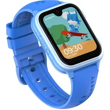 Garett Vibe 4G BT 40 mm Kunststoffgehäuse Blau Silikonarmband Blau One Size
