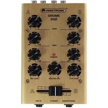 Omnitronic GNOME-202 Mini-Mixer Gold