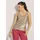 Madeleine Edles Pailletten-Top Braun 36